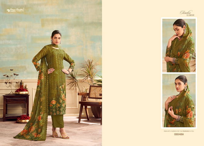 Mahajabeen Vol 4 By Shree Shalika Cotton Embroidery Printed Salwar Kameez Wholesale Online
